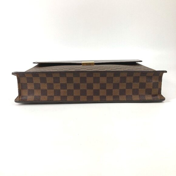 LOUIS VUITTON Damier Altona PM Hand Bag Business bag Damier Canvas Brown - Picture 12 of 15